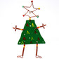 Dancing Girl Christmas Tree Pin - Creative Alternatives