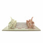 Hand Carved Soapstone Maasai Chess Set - 14" Board - Smolart