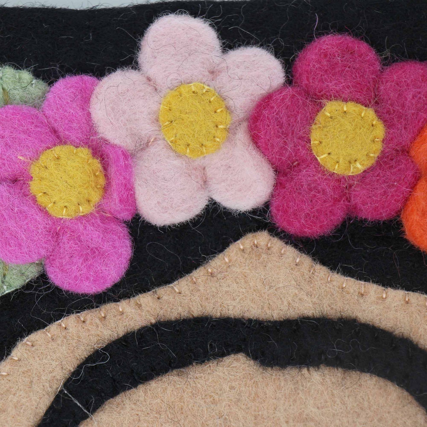 Hand Crafted Felt: Frida Pouch