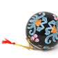 Handpainted Elephant & Bird Ornaments, Set of 2