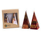 Pyramid Candles, Boxed Set of 2 (Bongazi Design)