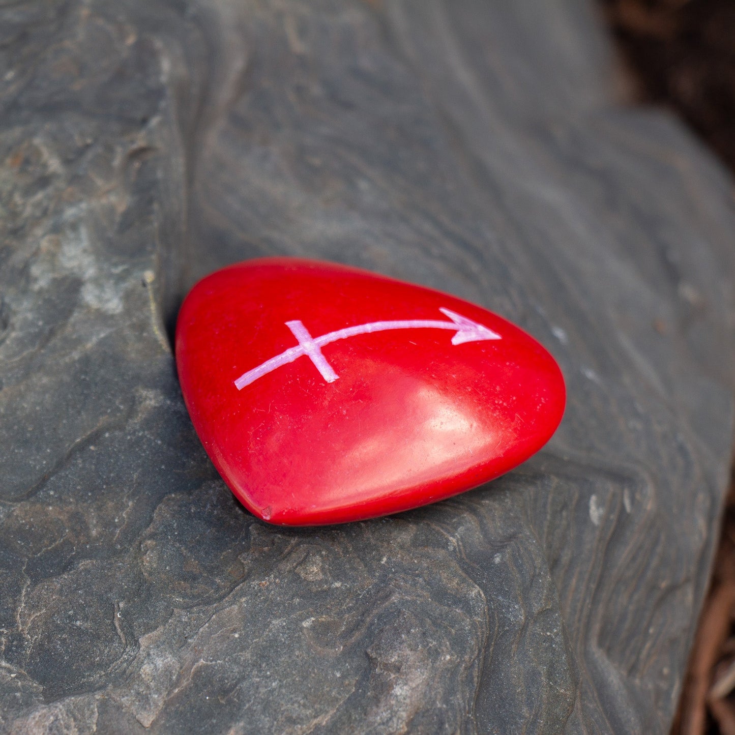 Zodiac Soapstone Hearts, Pack of 5: SAGITTARIUS