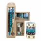 Set of Three Boxed Hand-Painted Candles - Maji Design - Nobunto