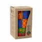 Single Boxed Hand-Painted Pillar Candle - Shahida Design - Nobunto