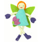 Hand Felted Tooth Fairy Pillow - Redhead with Blue Dress - Global Groove