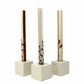 Tall Hand Painted Candles - Three in Box - Kiwanja Design - Nobunto