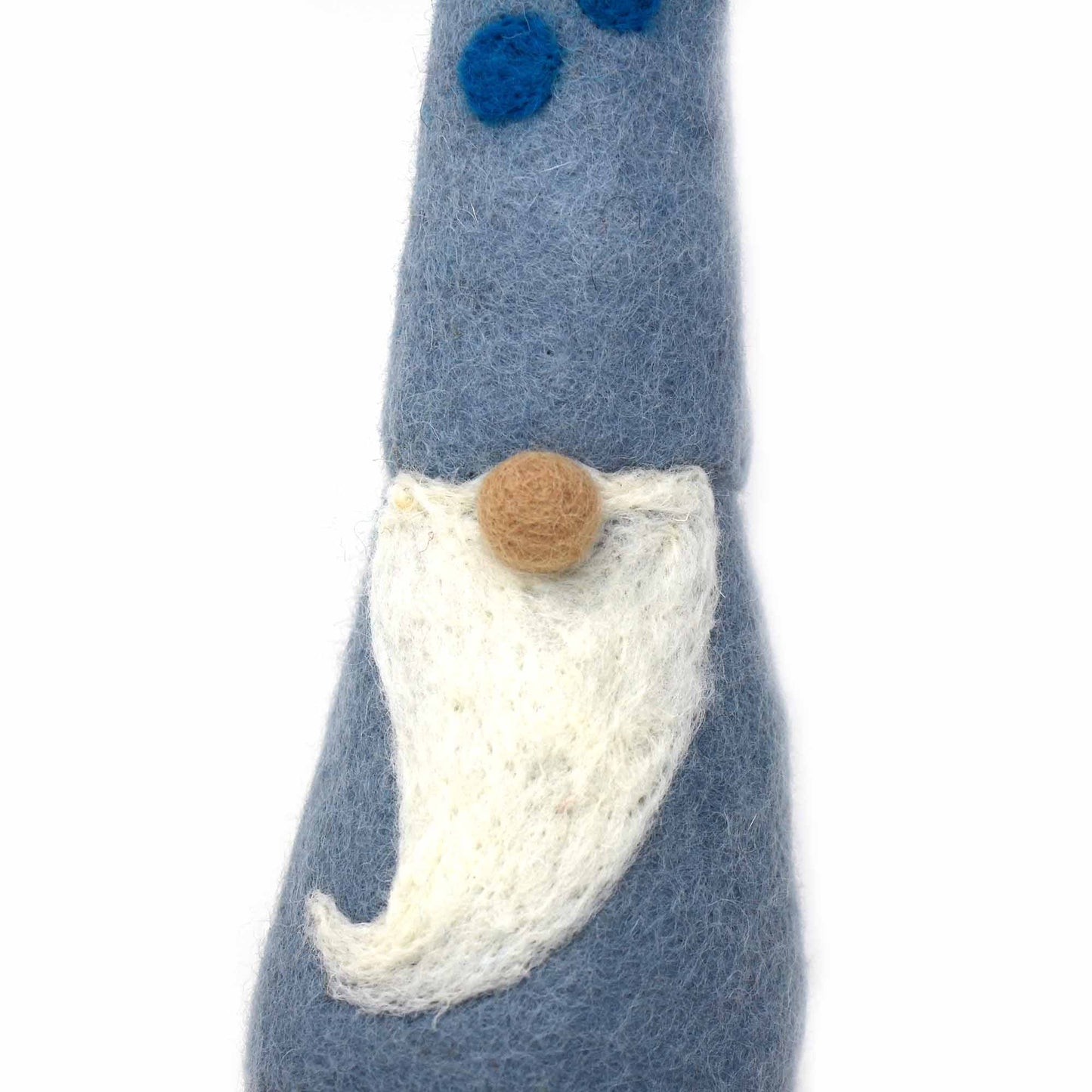 Winter Blues Felt Gnomes Trio, Set of 3