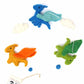 Felt Dragon Garland - Primary Colors - Global Groove