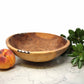 Handcarved Olive Wood Bowl 9 inch with Inlaid Bone - Jedando Handicrafts