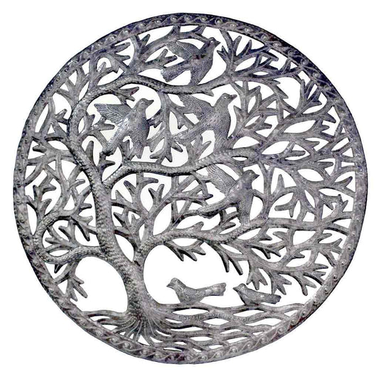 Stormy Tree of Life Wall Art - Croix des Bouquets