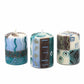 Set of Three Boxed Hand-Painted Candles - Maji Design - Nobunto