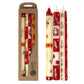 Tall Hand Painted Candles - Three in Box - Kimeta Design - Nobunto