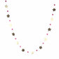 Hand Crafted Felt from Nepal: Stars Garland, Grey/Pink