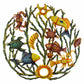 Painted Sea life Metal Wall Art - Croix des Bouquets